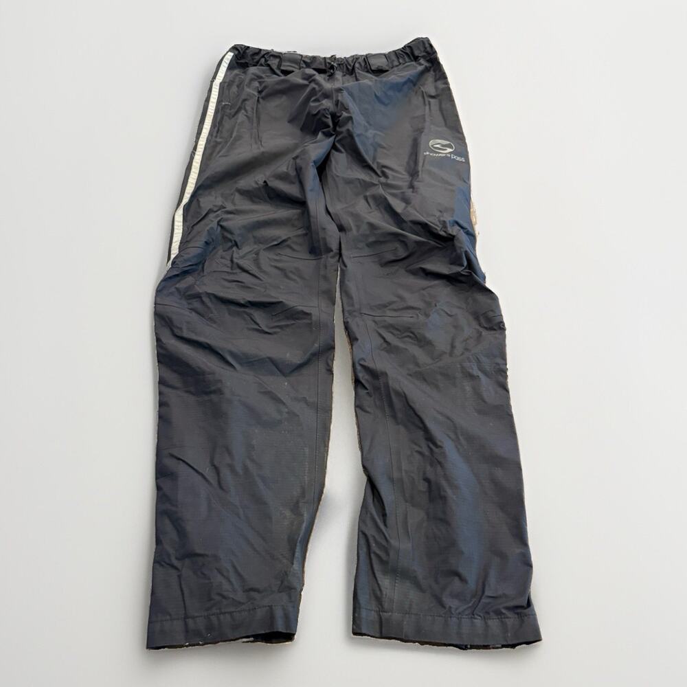 Showers Pass Mens Black Ankle Zip Waterproof Cycling Rain Pants Size L Large
